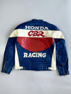 Honda CBR HRC Leather Racing Jacket  Alpinestars Michelin Patches (M)