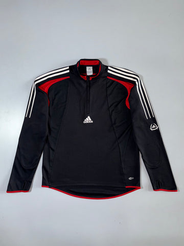 Adidas  ClimaCool Zip Track Top Black/Red  (L)