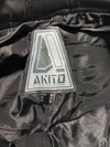 Akito Black Leather Motorcycle Riding Pants (W:32)(L:40)