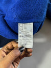 Vintage Adidas Royal Blue 3-Stripe Zip-Up Hoodie (XS)