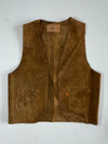 Levi’s Vintage Brown Suede Pocket Vest (XS)