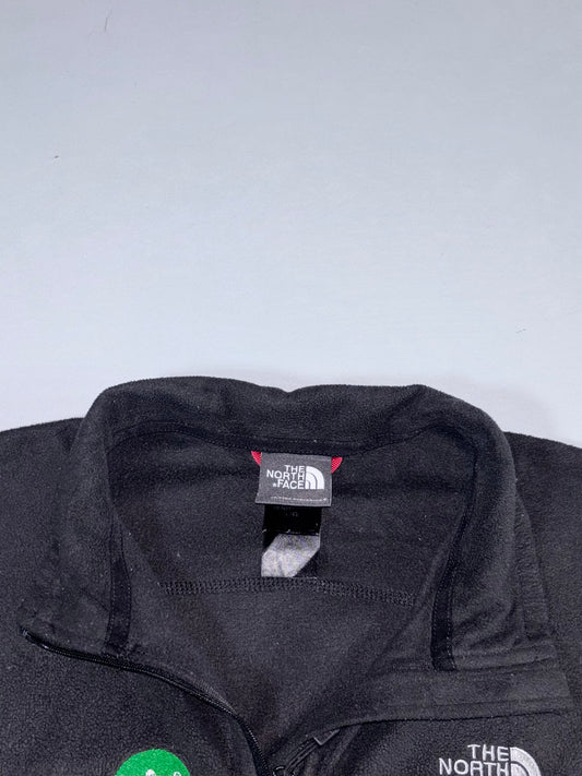 The North Face Fleece Jacket Red Zip Detail Black (M/L)