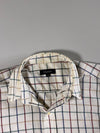 Vintage Burberry London Cream Tattersall Check Shirt (M/L)