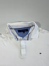 Tommy Hilfiger Polo Shirt White Striped Placket Men’s Size (2XL)