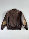 Blue Fox Jeans Tiger Graphic Leather Bomber (L)