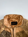 Vintage Winlit Metallic Patchwork Leather Jacket (L)