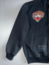 Ed-Hardy Streetwear Hoodie Black Tiger Graphic (XL)