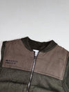 Zara Knit Puffer Gilet Vest – Olive Green (S)
