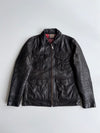 Vintage Marlboro Classics Genuine Leather Utility Jacket  Black (L)