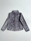 The North Face Grey Plush Osito Fleece Full-Zip Jacket women’s (S)