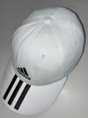 Adidas 3-Stripe White Black Classic Cap (Adjustable)