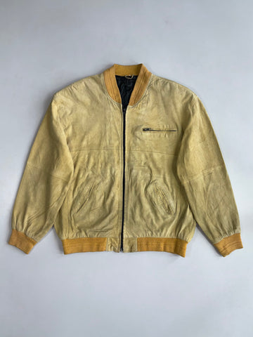 Super Premium Original Suede Leather Jacket (XL/2XL)