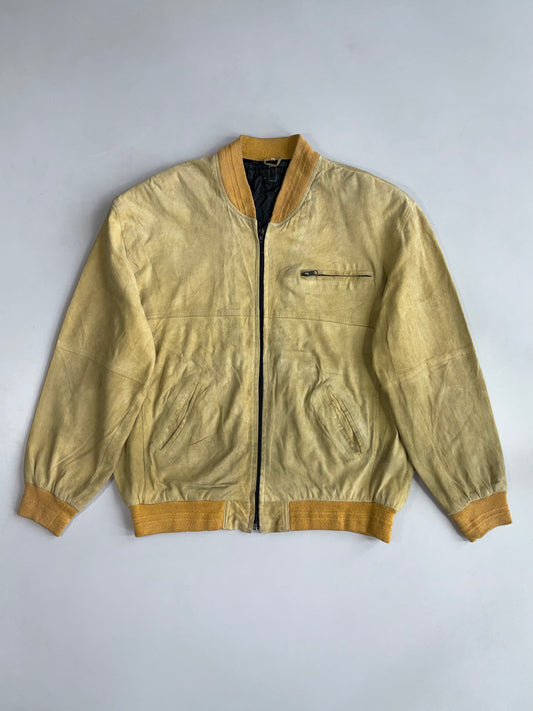 Super Premium Original Suede Leather Jacket (XL/2XL)