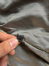 Vintage Yves Saint Laurent Pour Homme Black Leather Shearling Collar Jacket (L/XL)