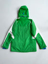 Vintage Columbia Green White Hooded Ski Jacket (XL)