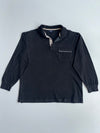 Burberry London | Black Longsleeve Polo | (XL)