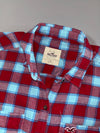 Hollister | Flannel Shirt Red Sky Blue | (S)