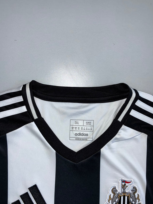 Newcastle United FC Home Jersey 2023/24 by Adidas (Sela Sponsor) (2XL)