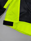 Riding Tribe Hi-Vis Neon Mesh Motorcycle Riding Jacket with Reflective Panels Paded(L)