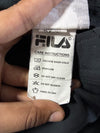 Vintage Fila Black Nylon Track Shorts (W:34) (L:20)