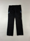 Adidas Black Reflective Stripe Performance Track Pants (W:38) (L:41)
