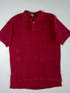 Vintage Polo Ralph Lauren Maroon Polo T-Shirt – (L)