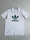 Adidas Trefoil Logo Tee - White/Green (Xl)