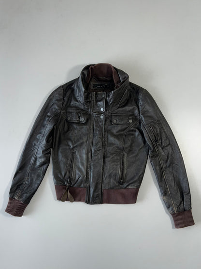 ZZara Minimal Original Leather Jacket (XS)