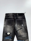 Struggle Gear “Doing Fight” Distressed Jeans (W:30 |L:42)