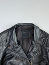 Vintage MOTO Leather Balted Jacket (M)