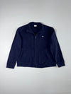 Lacoste | Navy Wool Full Zip Knit Jacket (2XL)