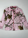 Realtree AP Pink Camo Full Zip Fleece Jacket (S)