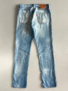 Levi’s 501 Light Wash Denim Jeans (W:32|L:42)