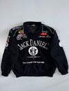 Jack Daniel’s Old No.7 NASCAR Nextel Cup Series RCR Multi-Sponsor Embroidered Racing Jacket Black (XL)