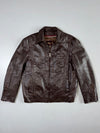 Le Deau Paris Premium Original Leather Jacket (Furr Inside) (M)