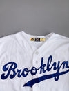 Brooklyn Dodgers x Majestic | Cooperstown Collection Jackie Robinson #42 Baseball Jersey (XL)