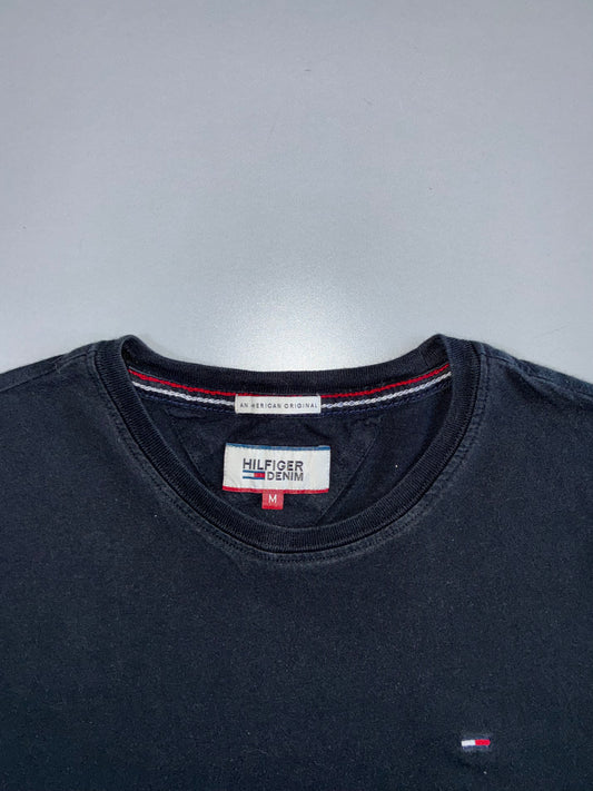 Tommy Hilfiger Denim | Crew Neck Tee | Faded Black (S)
