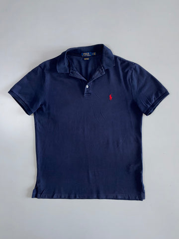 Polo Ralph Lauren Navy Polo | Custom Slim Fit (L)