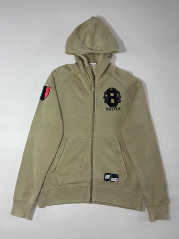 Nike Sportswear XXIV Battle Full Zip Hoodie Olive — (XL)