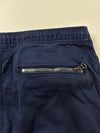 American Eagle Active Flex Navy Drawstring Jogger Pants (W:36) (L:40)