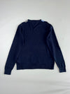 Tommy Hilfiger Classic Argyle Knit Sweater – Navy/Blue/Grey (M/L)