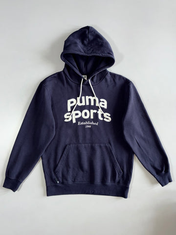 Puma Sports Navy Established 1948 Hoodie (M)