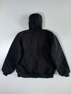 Carhartt Black Hooded Work Jacket (XL)