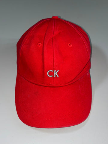 Calvin Klein Red “CK” Logo Cap (Adjustable)