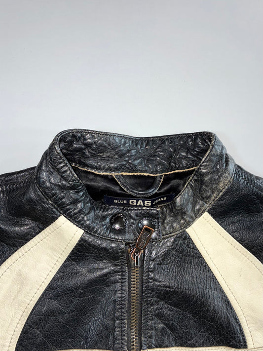 Gas Premium Original Leather Jacket (XS)