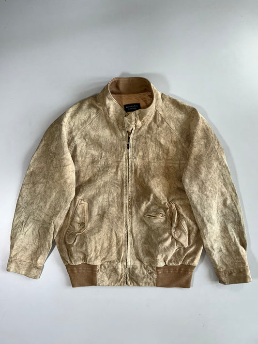 Mercedes Benz Premium Original Sued Leather Jacket (XL)