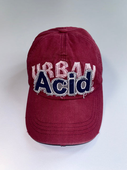 Urban Acid Distressed Embroidery Cap (Adjustable)