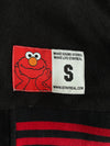Sesame Street Elmo x Stayreal Varsity Jacket Black Red (M)