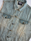 H.O.G. Taiwan Chapter Harley Owners Group Embroidered Denim Biker Vest  (XL)