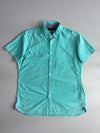 Tommy Hilfiger | Custom Fit Check Short Sleeve Shirt | Green/White (L/Xl)